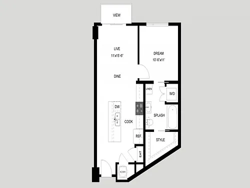 Floor plan The Bremond