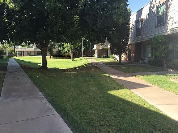 Lawn area in front of house