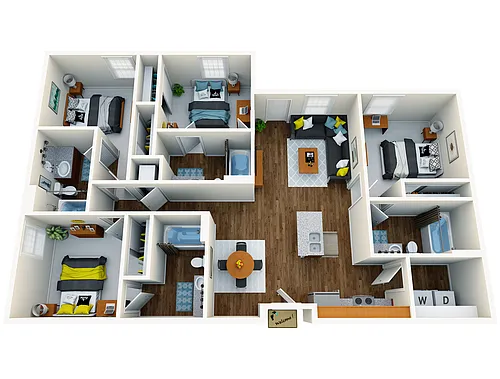 Floor plan D2- Full Unit