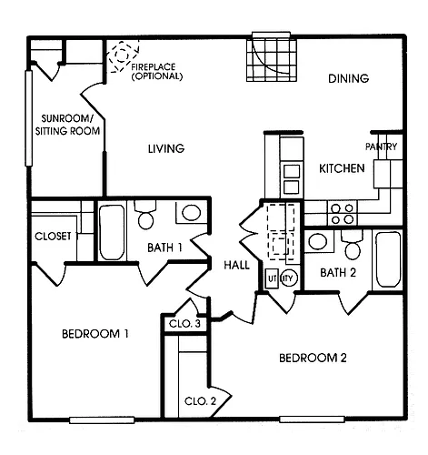 Floor plan The Osprey