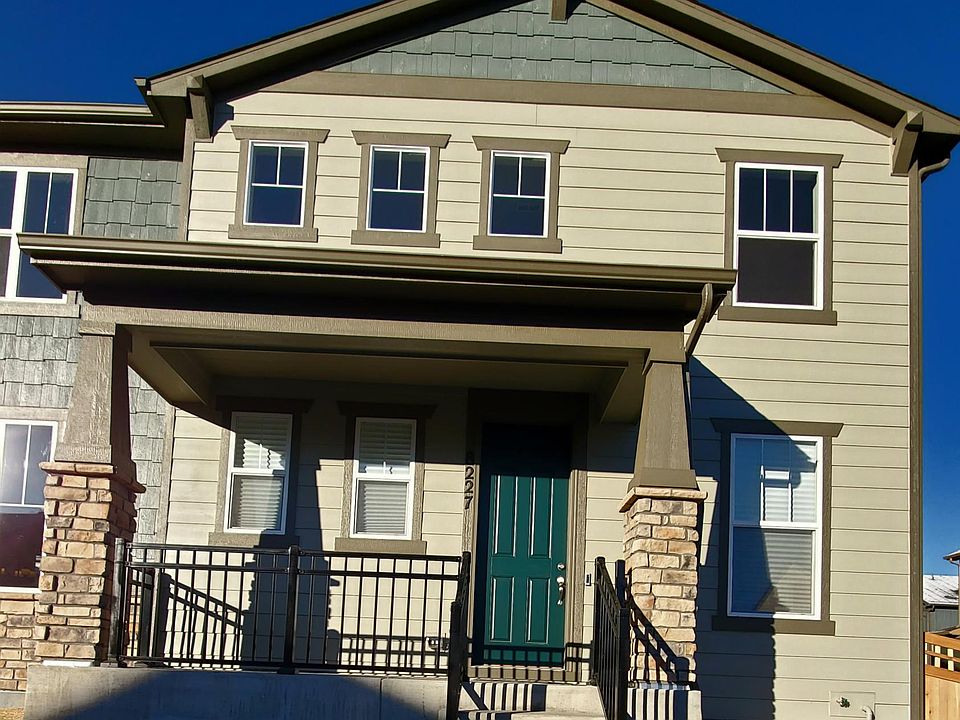 Paired home with front porch