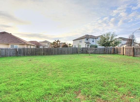 Crazy big back yard! That's what you get with a .202 acre lot.