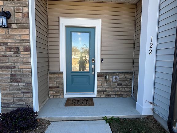 Welcoming front entrance