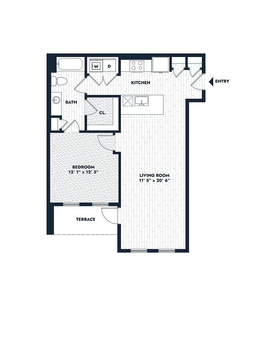 Floor plan A2 - ALT 1