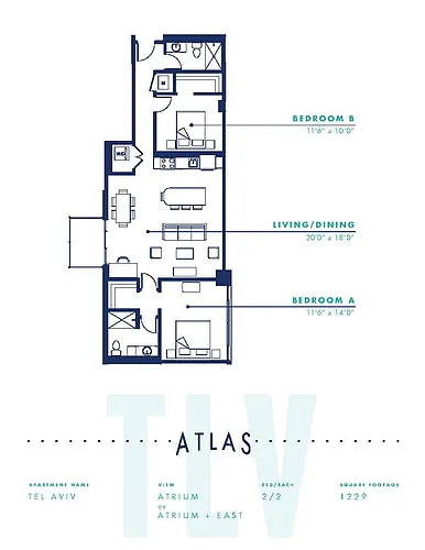 Floor plan Tel Aviv