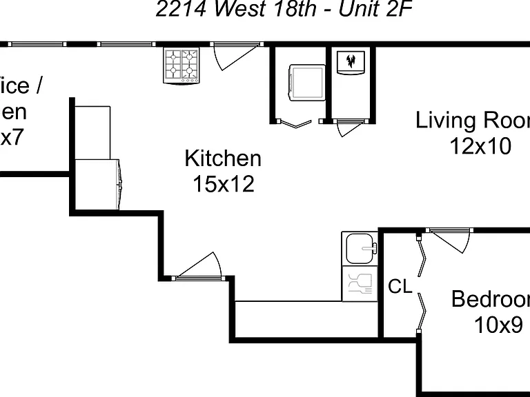 2214 W 18th Pl #2S — Photo 11