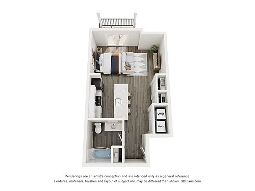 Floor plan The Wayfarer