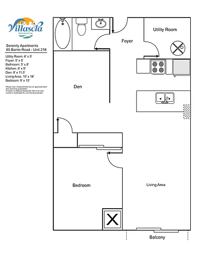Floor plan 218