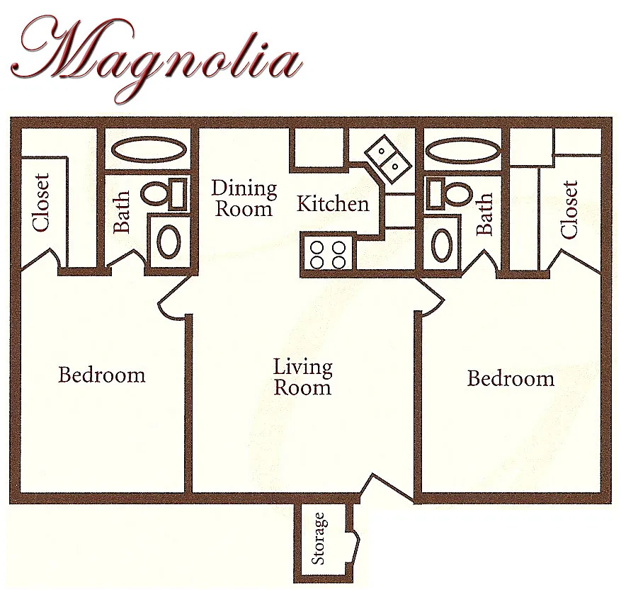Floor plan Magnolia