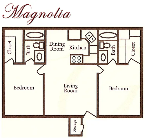 Floor plan Magnolia