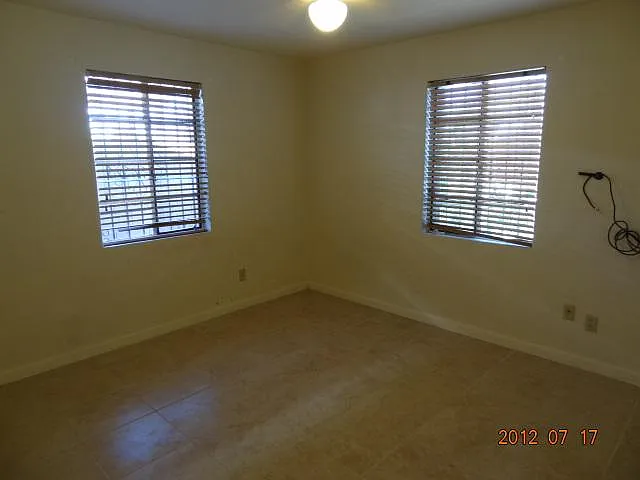 Bedroom, with closet and ceiling fan