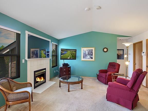 West facing living room