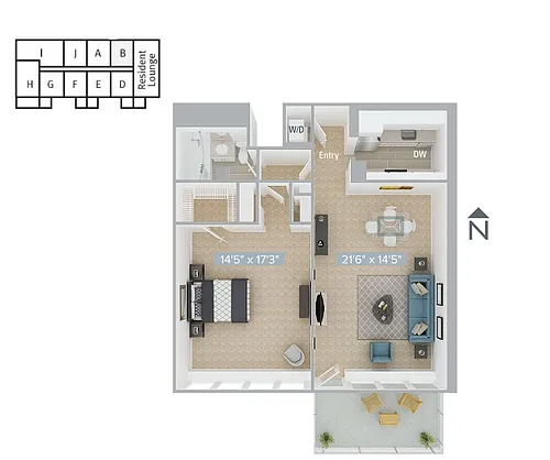 Floor plan A11-770-2D