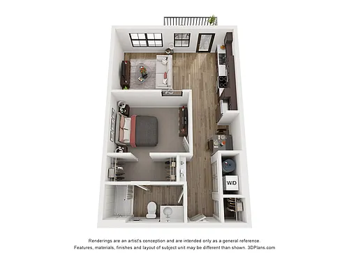 Floor plan The Krewson