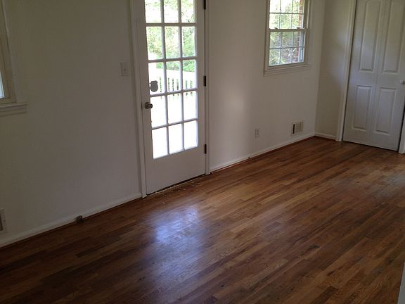 Dining Area with Refinished Hardwoods
