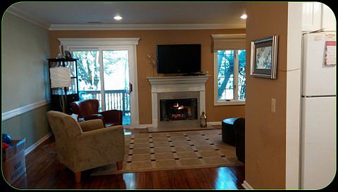 Deck off living area 