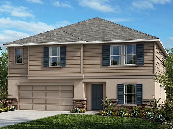 Exterior E with optional stone