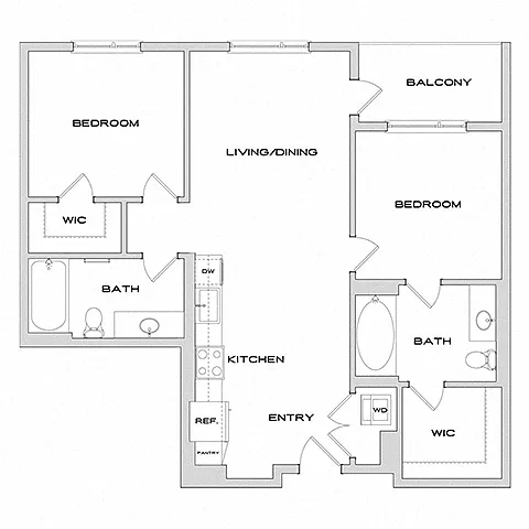 Floor plan B2