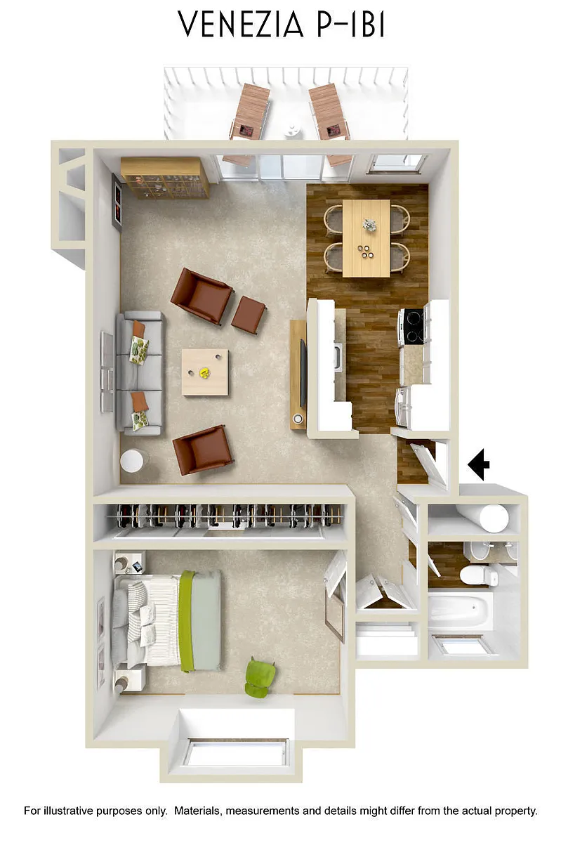 Floor plan Venezia