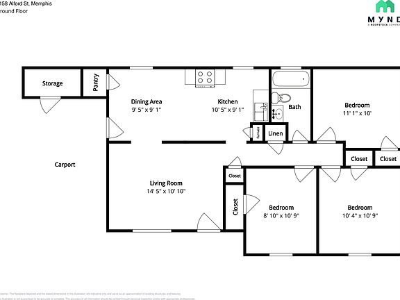 5th image of 5158 Alford St