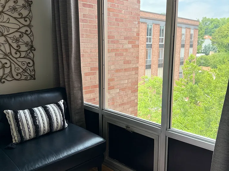 View from master bedroom