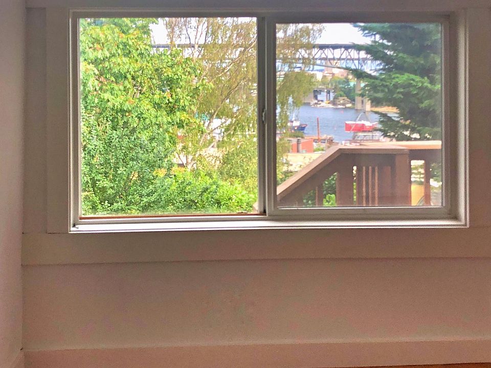 View of Ship Canal Bridge from living room.