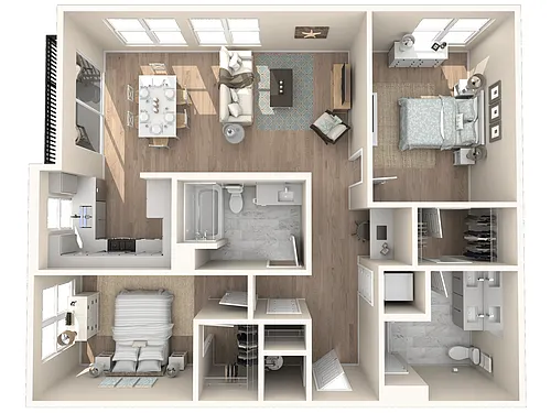 Floor plan B12