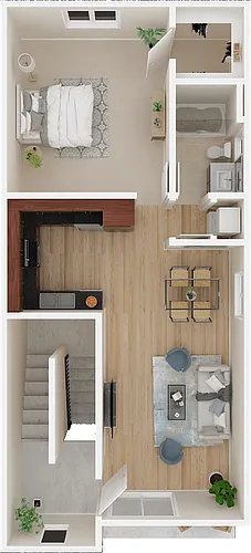Floor plan 1U