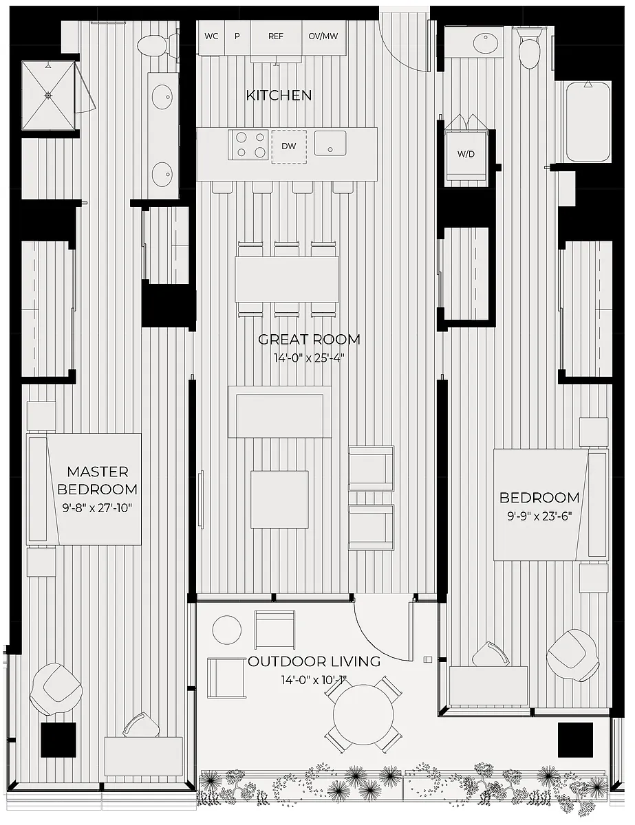 Floor plan Ironwood