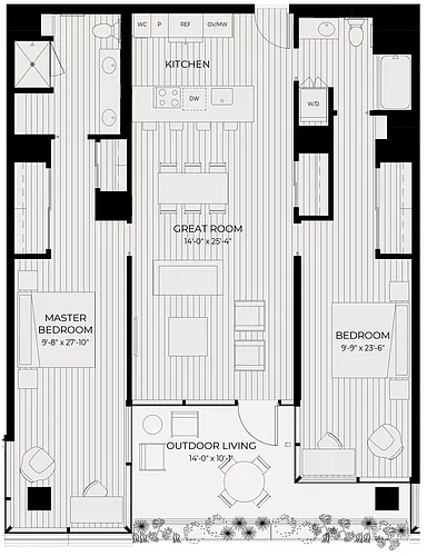 Floor plan Ironwood