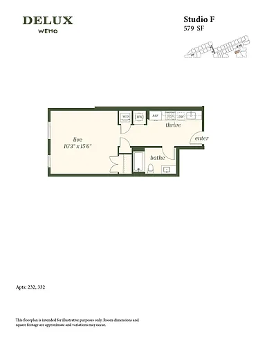 Floor plan S9