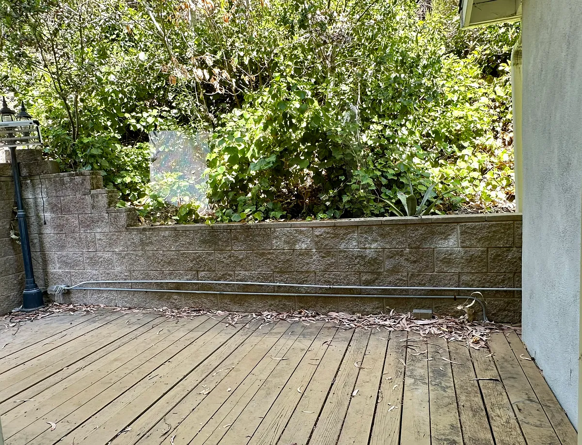 Private deck. - 3038 Canyon Rd