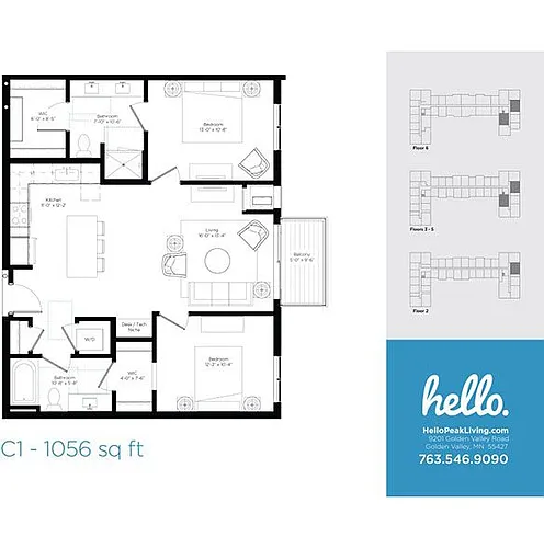 Floor plan C1