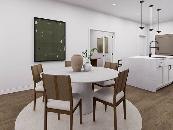 Cafe Space Opens to Gourmet Kitchen and Gathering Room