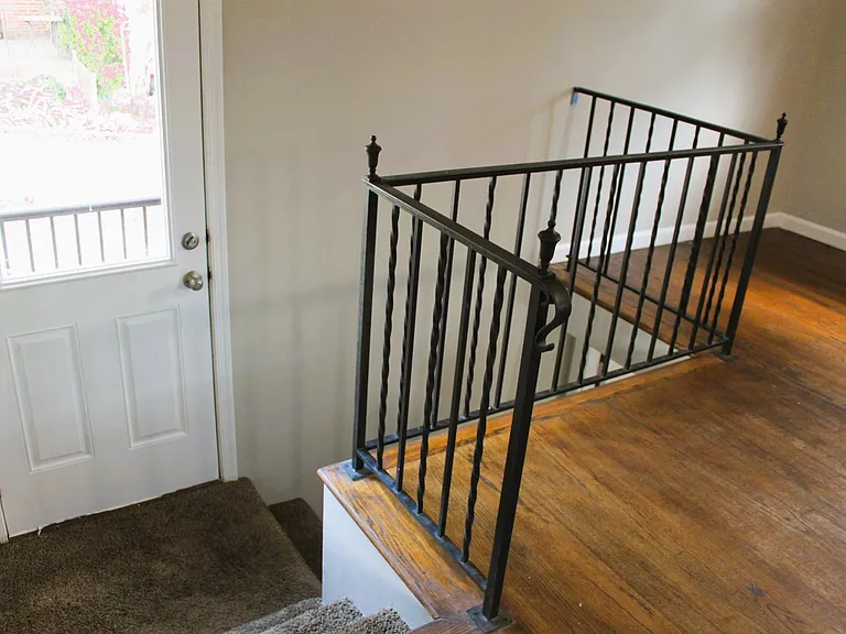 Walk down to Side Entrance