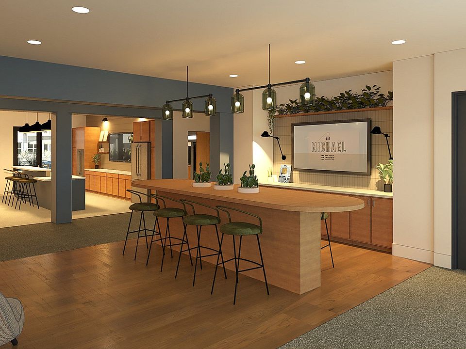 Community Lobby Rendering