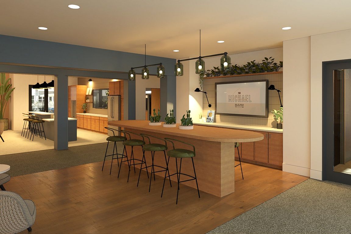 Community Lobby Rendering