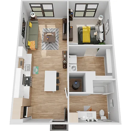 Floor plan Dachshund