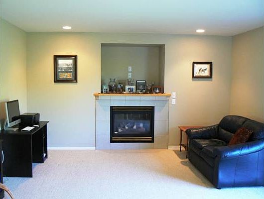 family room with gas F/P