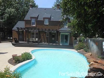 Formal dining room with plenty of room for seating for 10.