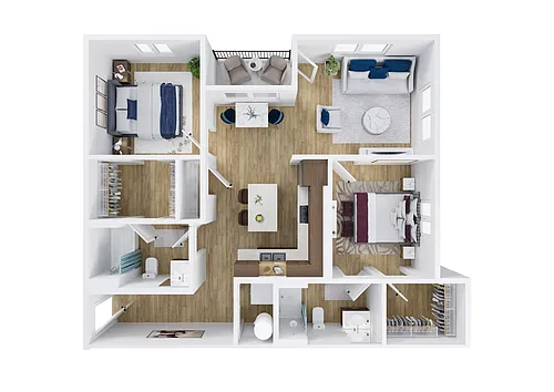 Floor plan B2 Alt