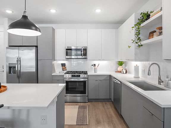 Kitchen with Stainless Steel Appliances