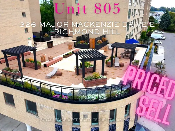 326 Major Mackenzie Dr E #805, Richmond Hill, ON L4C 8T4