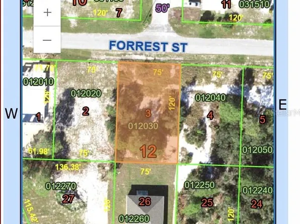 Forrest St Lot 3, Frostproof, FL 33843