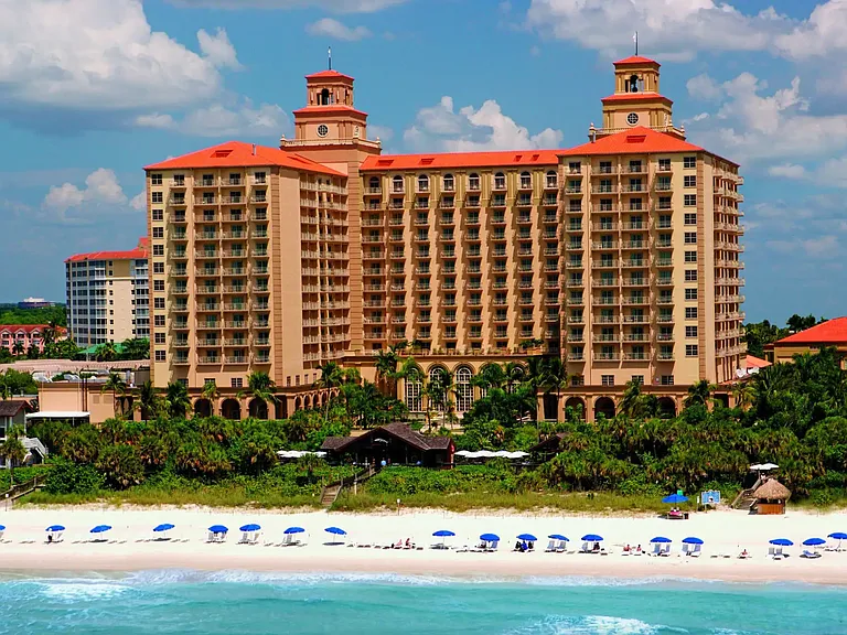 6 minute walk to the Naples Ritz Carlton Beach Resort (image courtesy of The Ritz Carlton)