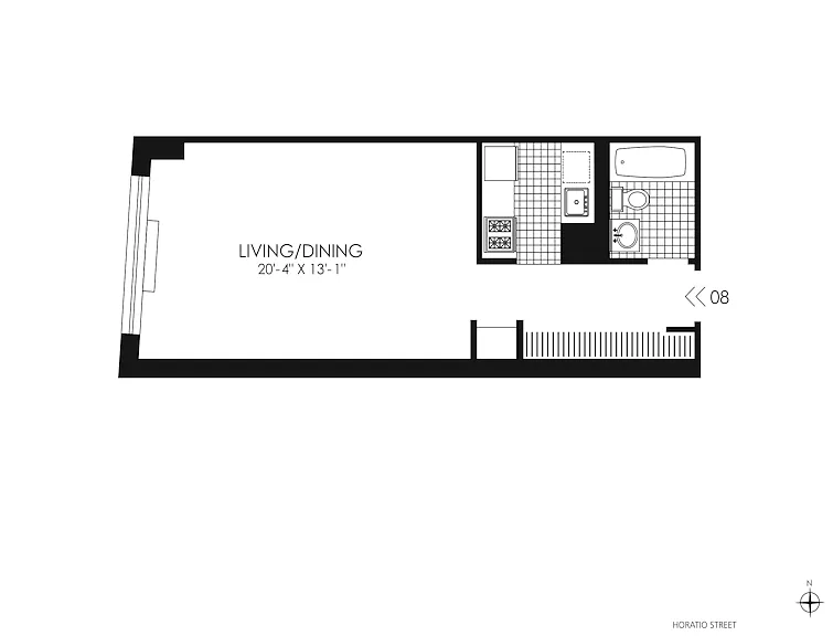 110 Horatio St #308 — Photo 2