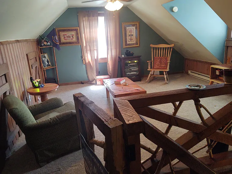 Loft area upstairs. Could easily be used as second living room or bedroom.