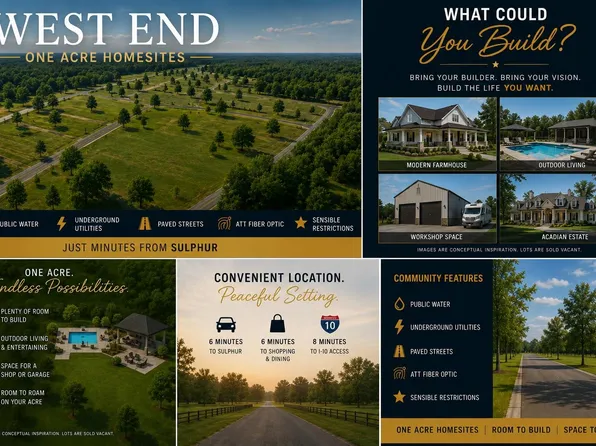 LOT 100 Gill Dr, Sulphur, LA 70663