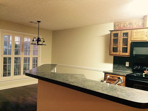 Kitchen and eating area