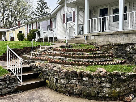 front of house with covered porch